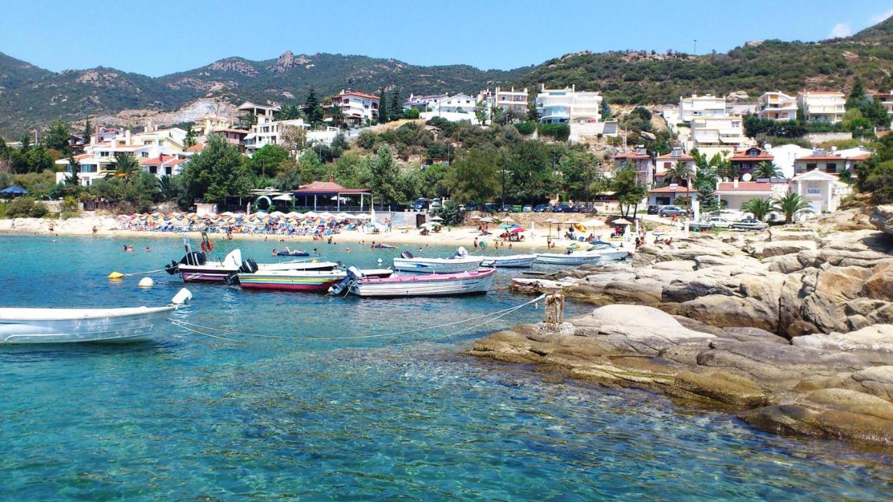Euphoria Beach House PalaiónTsiflíkion Buitenkant foto